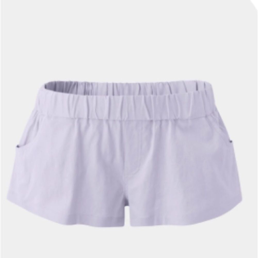 Florence by Mills SWEET SOLSTICE LINEN CHEEKY BOXER, Violet, Size Medium, NWT